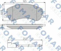 Колодки гальмівні дискові