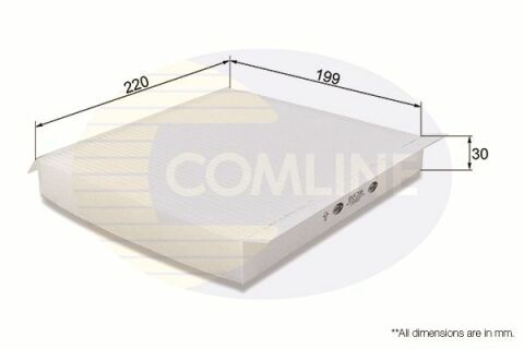 EKF206 Comline - Фильтр салона (аналог WP9104/LA119)