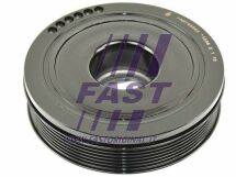 Шків колінвала демпферний 7 струмочків RENAULT Megane III 09-16, Megane II 03-09, Trafic 00-14, Scenic III 09-16, Scenic II 03-09, Laguna 07-15, Laguna 00-07, Latitude 10-15, Espace 02-15, Koleos 08-16, Vel Satis 02-09; NISSAN Qashqai 07-14