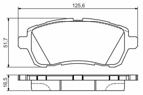 Колодки тормозные (передние) Ford Fiesta 08-