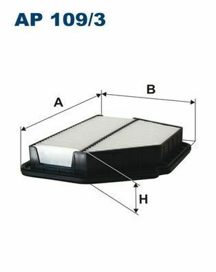 FILTRON фільтр повітря Opel Antara, Chevrolet Captiva (284*228*49)