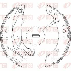 Колодки тормозные барабанные c2/3,peugeot