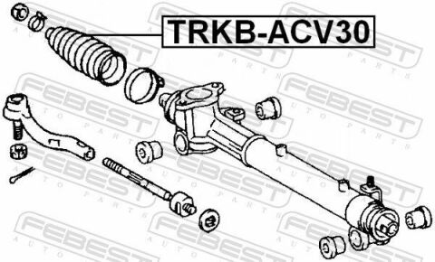 Пыльник рулевой рейки Camry 01-06