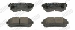 тормозные колодки задние30 07-, kia ceed, carens 02-