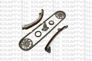 KRAFTVOLL К-кт. цепи грм. TOYOTA  Avensis,Auris,Corolla,Rav 4 II 1.6/1.8VVT-i  00-