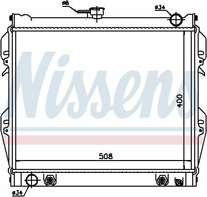 Радіатор  TY  4  RUNNER(85-)2.4  i  (+)[OE  16400-04020]