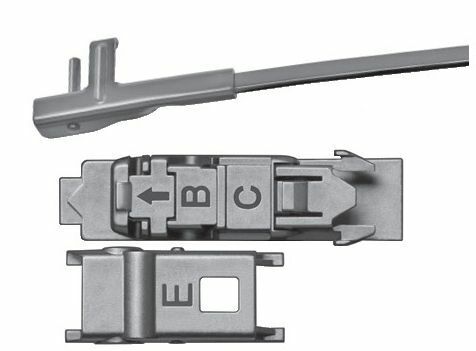 TRICO Flex Щітка склоочисника ,безкаркасна,мультикріплення  (450мм)