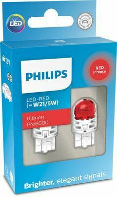 11066RU60X2 (PHILIPS) W21/5W LED red Ultinon Pro6000