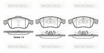 Гальмівні колодки пер. Megane 09-/Duster 10-/Dokker 13-