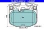 Колодки тормозные (передние) BMW 3 (G20) 18-/5 (G30/F90)/7 (G11/G12) 15- (Brembo) ATE Ceramic, фото 1 - интернет-магазин Auto-Mechanic