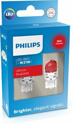 11065RU60X2 (PHILIPS) W21W LED red Ultinon Pro6000