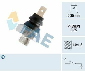 Датчик давления масла VW LT 28-46 2.8TDI/Iveco Daily I/II (M14x1.5)