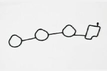 Прокладання оп. колектора Matiz 0.8 DAEWOO Прокладання оп. колектора Matiz 0.8 DAEWOO