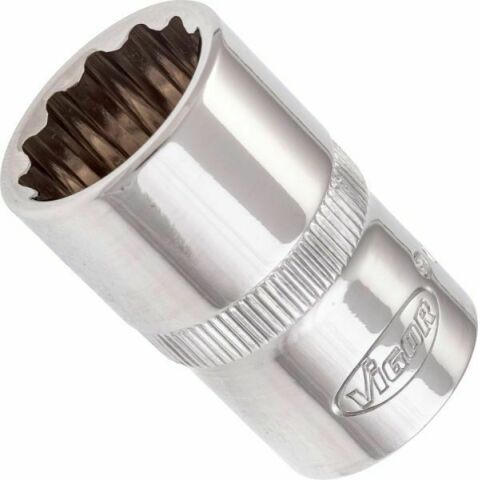 Набір головок 6-ти гранних 1/2" (16шт)