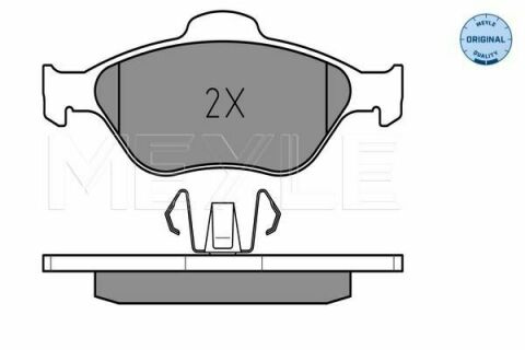 Колодки гальмівні (передні) Ford Fiesta 95-10/Fusion/Ka 02-12/Puma/Mazda 121 96-03/Mazda 2 03-07