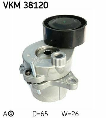 SKF DB Ролик натяжний W204/W212 2,2CDI 08-