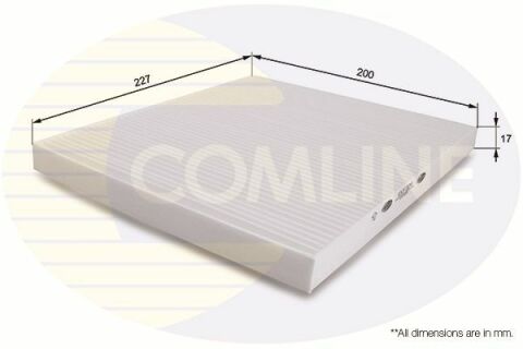 EKF204 Comline - Фільтр салону ( аналогWP9302/LA301 )