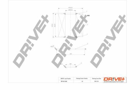 DP1110.11.0123 Drive+ - Фільтр оливи