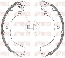 Колодки гальмівні барабанні задні tiida 07-