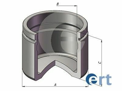 Поршень суппорта (переднего) VW Touareg 03-10 (60x55,55mm)