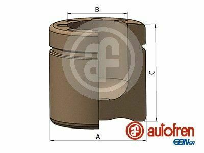 Поршень суппорта перед Combo/Corsa 01-/Yaris 54x55