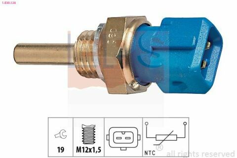 EPS BMW Датчик температури охолодж.рідини 3 E30/36,5 E28/34,7 E32,Alfa Romeo,Citroen,Fiat,Ford,Opel,Peugeot,Toyota,Volvo