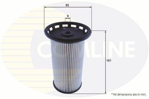 EFF270D Comline - Фильтр топлива (аналог WF8477/KX386)