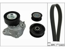 Комплект поликлиновый (ремень+ролики)