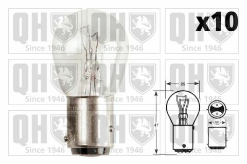 Автолампа P21/4W 12V 21/4W BAZ15d