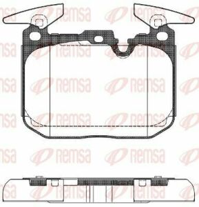 Колодки тормозные передние f20/f30