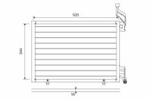 Конденсер кондиціонера Valeo