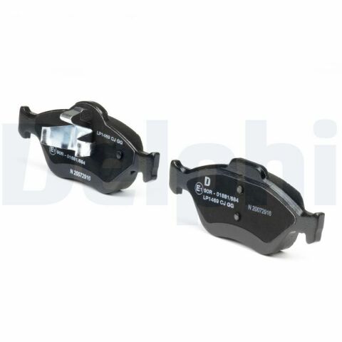 Колодки гальмівні (передні) Ford Connect 02-13/Fiesta/Puma 95-03/Focus 02-04/Ka 01-08 (Continental)