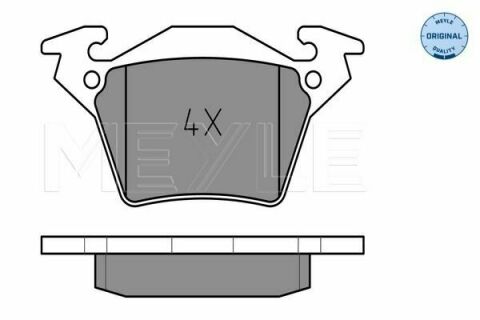 Колодки гальмівні (задні) MB Vito (W638) CDI 98- (Bosch)