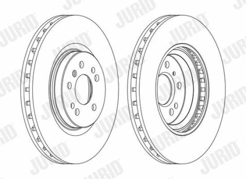 Диск тормозной передний ml w164,r251 05-