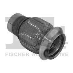 Эластичная гофра 45.5x127 мм 45.5 x 90.0 x 127 мм 1xFlansch 1x труба 24 мм