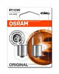 Автолампа Osram (10W 12V BA15S) (к/т 2 шт)