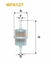 Фильтр топливный Audi 80/100 1.6-2.1 -90/ВАЗ 2103/2105/2106 1.2-1.6 90- (d=6mm) Фильтр топливный Audi 80/100 1.6-2.1 -90/ВАЗ 2103/2105/2106 1.2-1.6 90- (d=6mm)