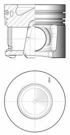 Поршень BMW 3 (E90/F30/F80)/5 (F10/F11)/X5 (E70/F15/F85) 3.0D 08-18 (84.00mm) N57