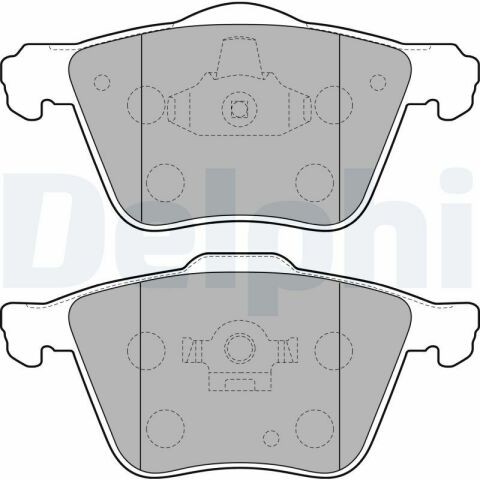 Колодки тормозные (передние) Volvo XC70/XC90 02-14 (Continental)