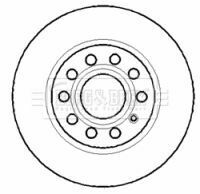BBD4315 BORG & BECK - Диск тормозной (2 шт)