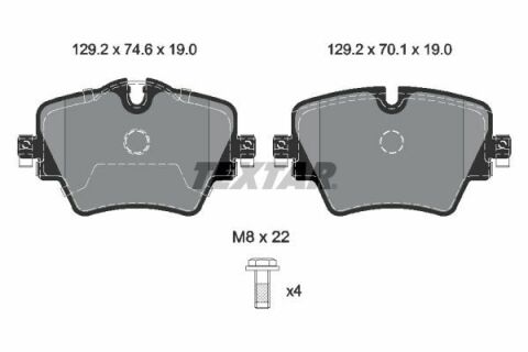 Колодки гальмівні (передні) BMW 2 (F45/F46)/5 (G30/F90)/X1(F48)/X2 (E39)/X3 (G01/F97) 13-