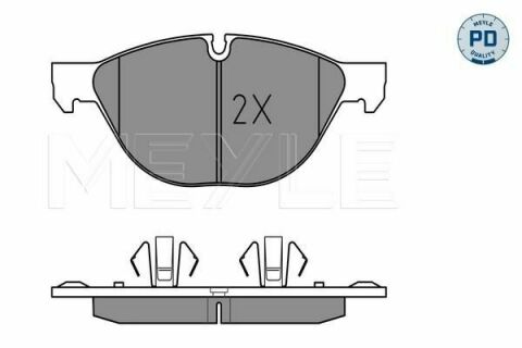 Колодки тормозные (передние) BMW X5/X6 07- Колодки тормозные (передние) BMW X5/X6 07-