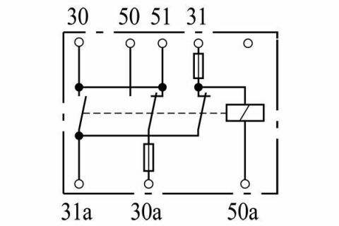 Реле 12 V 75 A