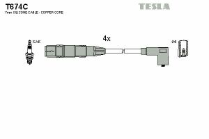 Кабель запалювання к-кт TESLA VAG 95- 1,6