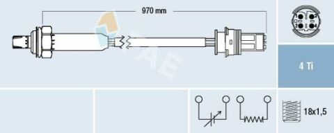 Лямбда зонд BMW 3 (E36)/5 (E39)/7 (E38) 90-01 Лямбда зонд BMW 3 (E36)/5 (E39)/7 (E38) 90-01