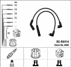 Комплект проводов зажигания Rover 200 II 95–