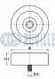 Ролик натяжн. поликлинового ремня ceed 1.6, hyundai i30 1.4/1.6 07-, фото 2 - інтерент-магазин Auto-Mechanic