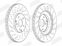 Диск тормозной переднийw203 02- Диск тормозной переднийw203 02-