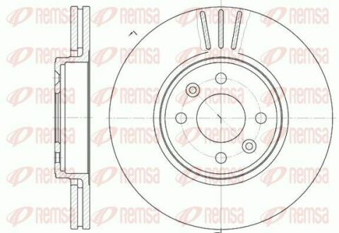 Диск тормозной перед. RENAULT Laguna, Kangoo, Megane (280*24)