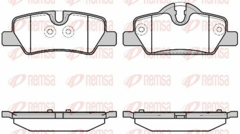 Колодки тормозные задние mini mini cooper 1.2-2.0 2013-